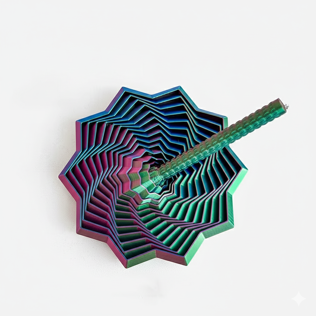 DripDrop Fidget 3d Hexagon Spinner