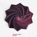 3D Printed Radish Tower Polygonal Spiral Tower Toy With Operating Handles